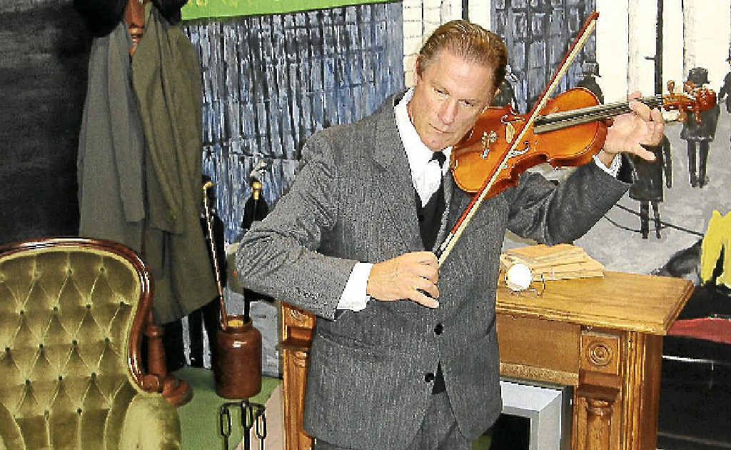 IN TUNE: The Secret of Sherlock Holmes opens next month. IN TUNE: The Secret of Sherlock Holmes opens next month.